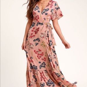 Floral Wrap Dress